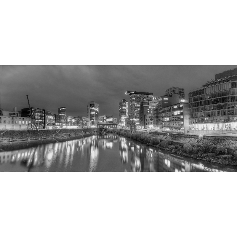 Medienhafen Panorama II S-W