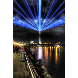 Rhein Laser Skyline Düsseldorf