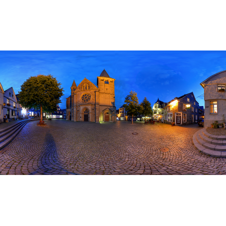 Marktplatz Mettmann Panorama