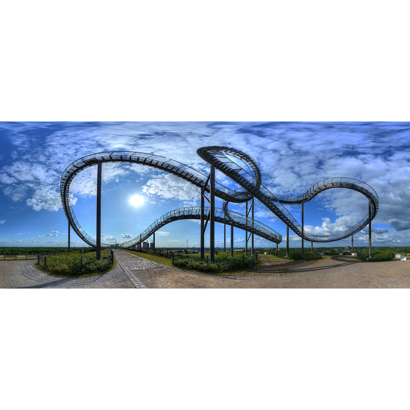 Tiger und Turtle Panorama