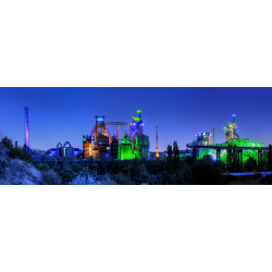 Hochofen Duisburg Panorama