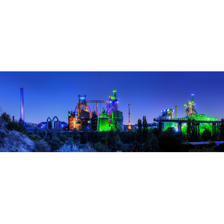 Hochofen Duisburg Panorama