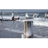 Ostsee im Winter Bohlen
