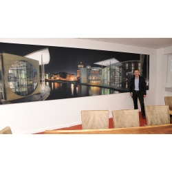 Mega Druck Ost-West Panorama