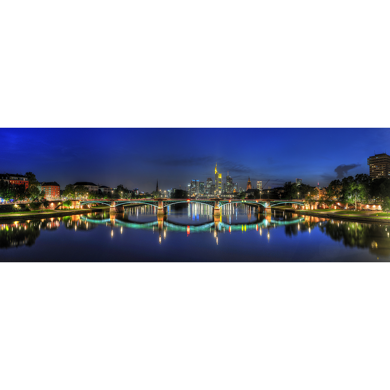 Skyline Panorama Frankfurt