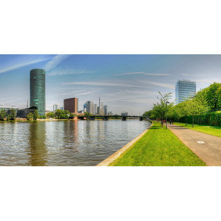 Main Blick Frankfurt