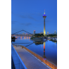 Medienhafen Düsseldorf mit Rheinturm