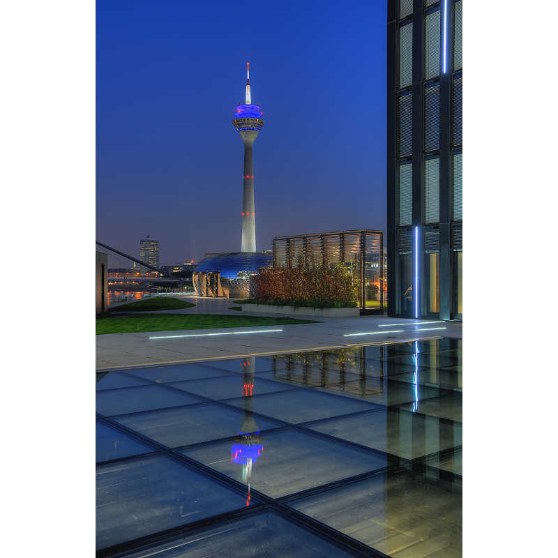 Medienhafen vom Hyatt Düsseldorf