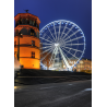 Schlossturm Düsseldorf mit Wheel of Vision