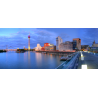 Hafen Panorama Düsseldorf
