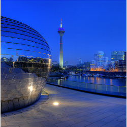 Lounge vom Hyatt Düsseldorf...