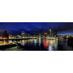 Medienhafen Panorama by Night