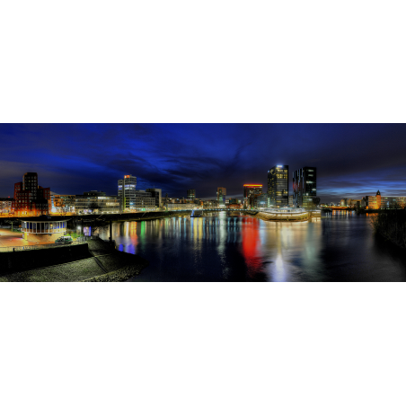 Medienhafen Panorama by Night