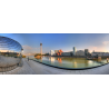 Medienhafen Panorama mit Lounge