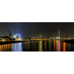 Night Skyline Düsseldorf