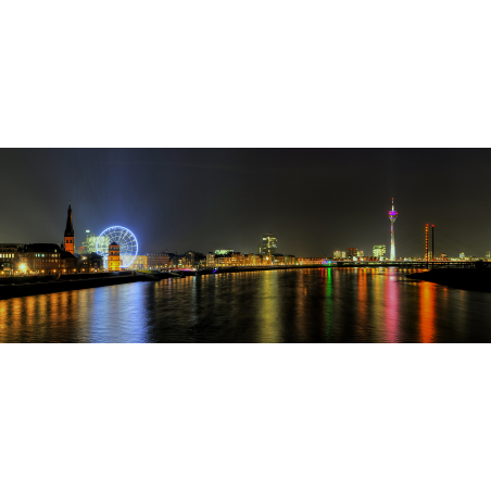 Night Skyline Düsseldorf